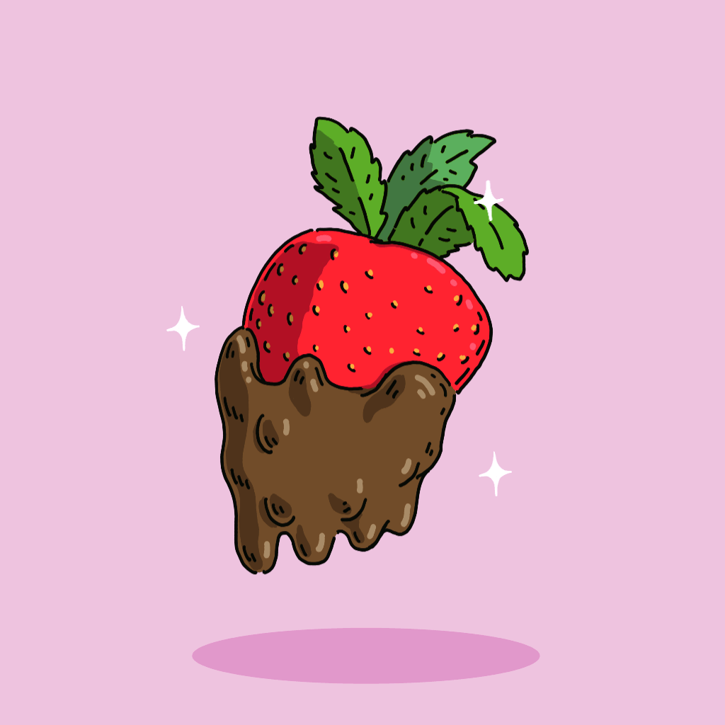 Chocolate Strawberry NFT on Algorand