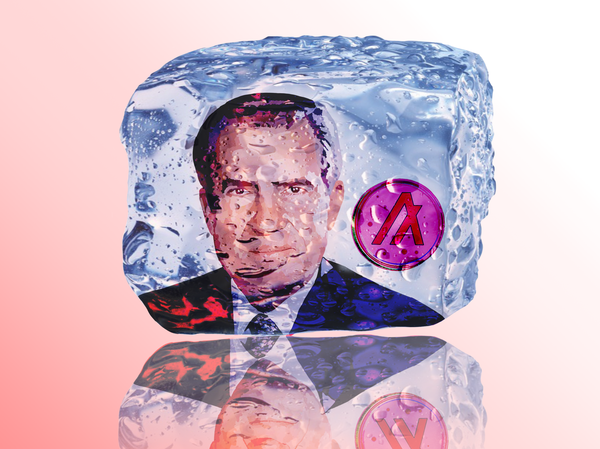 Image of Ice Cubed Richard Nixon