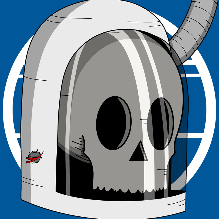 Image of Cosmonaut Jolly - Skull