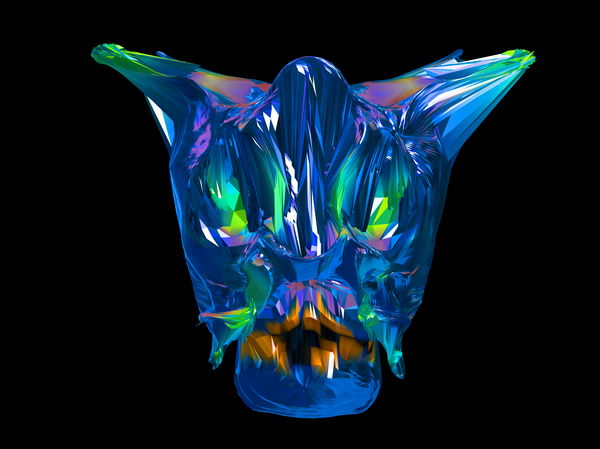 Image of Algold Masks: The Hunter-Blue