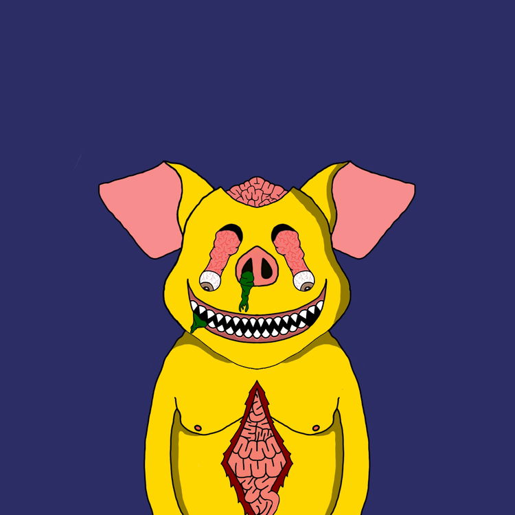 Image of ADDICT PIG #003