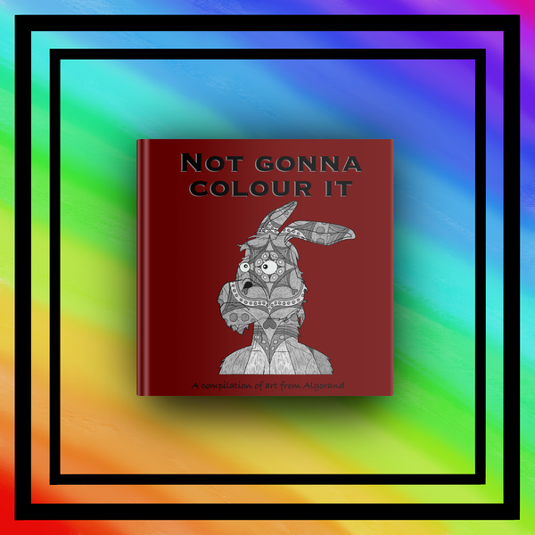 An image of #12 Algo Colouring Book- 1st Ed