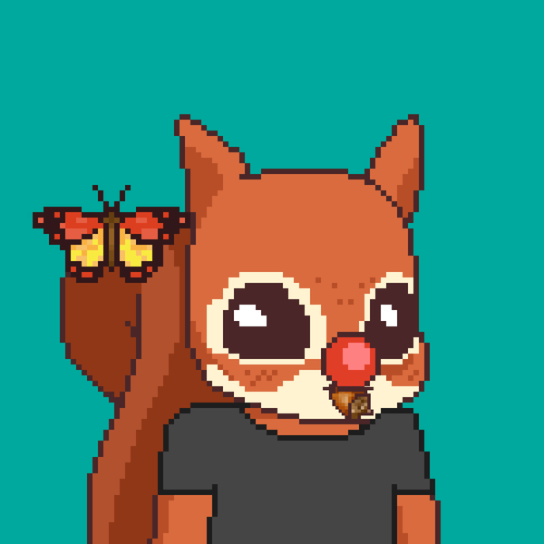 An image of Pixel Squirrels #1187