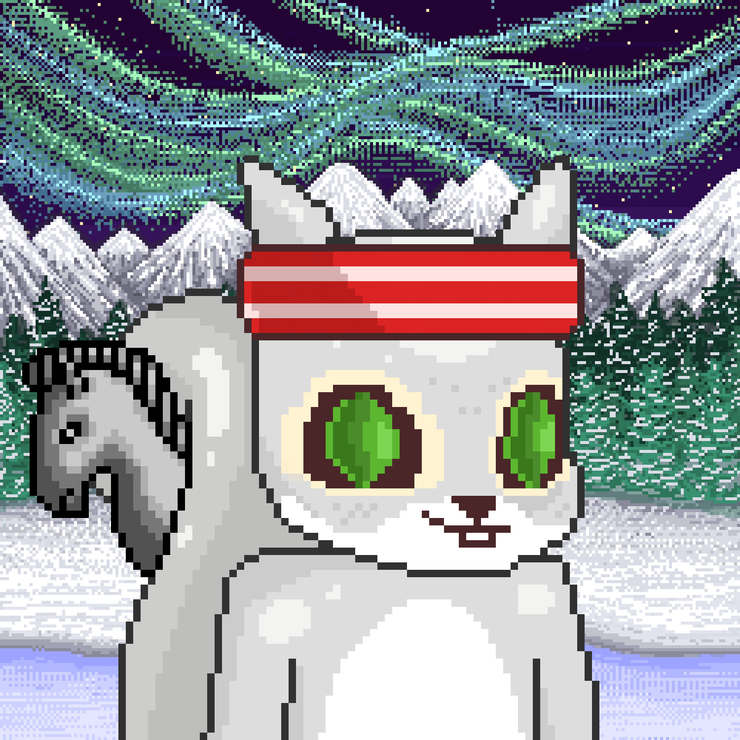 Pixel Squirrels #12 NFT on Algorand