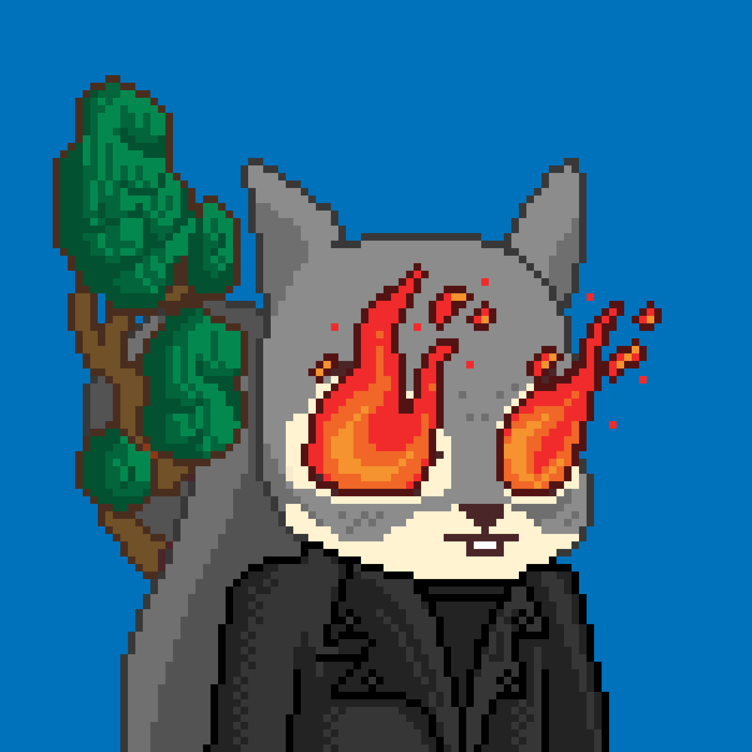 Pixel Squirrels #1243 NFT on Algorand