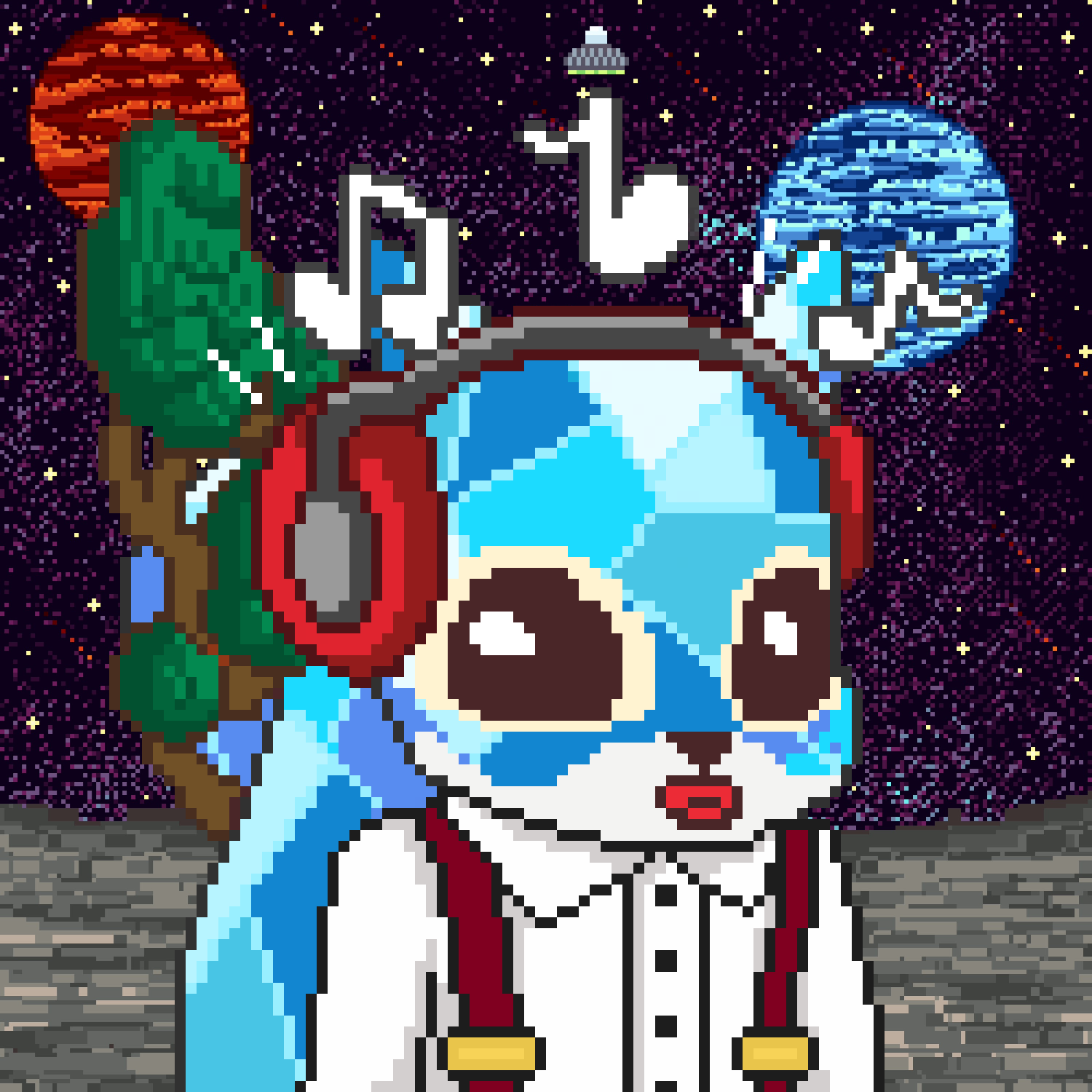 Pixel Squirrels #1285 NFT on Algorand
