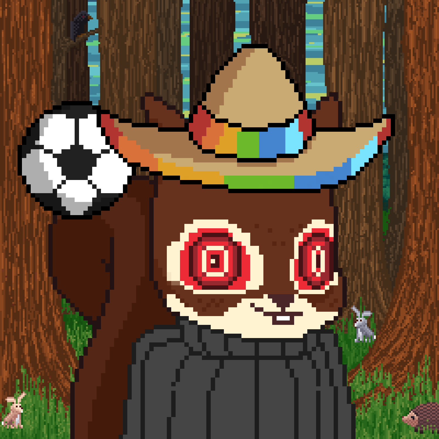 Pixel Squirrels #1409 NFT on Algorand