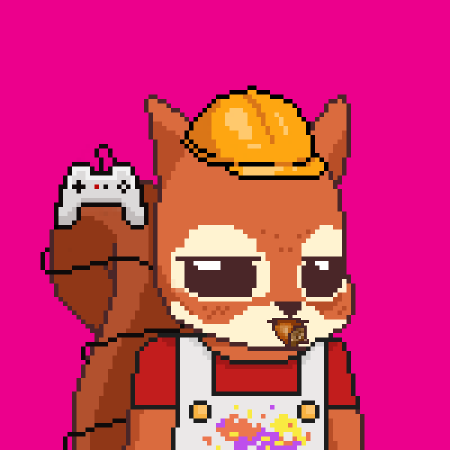 Pixel Squirrels #1484 NFT on Algorand