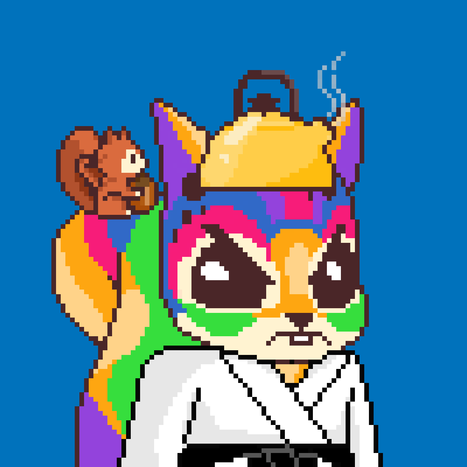 Pixel Squirrels #1544 NFT on Algorand