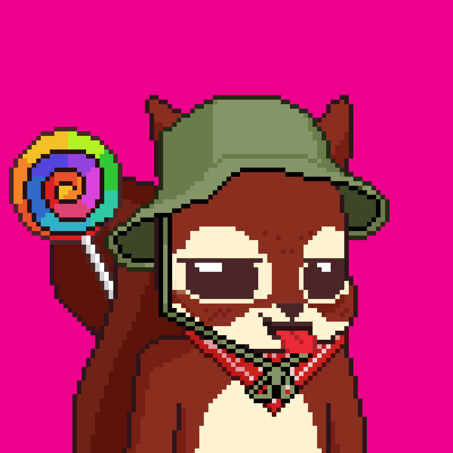 Pixel Squirrels #1564 NFT on Algorand
