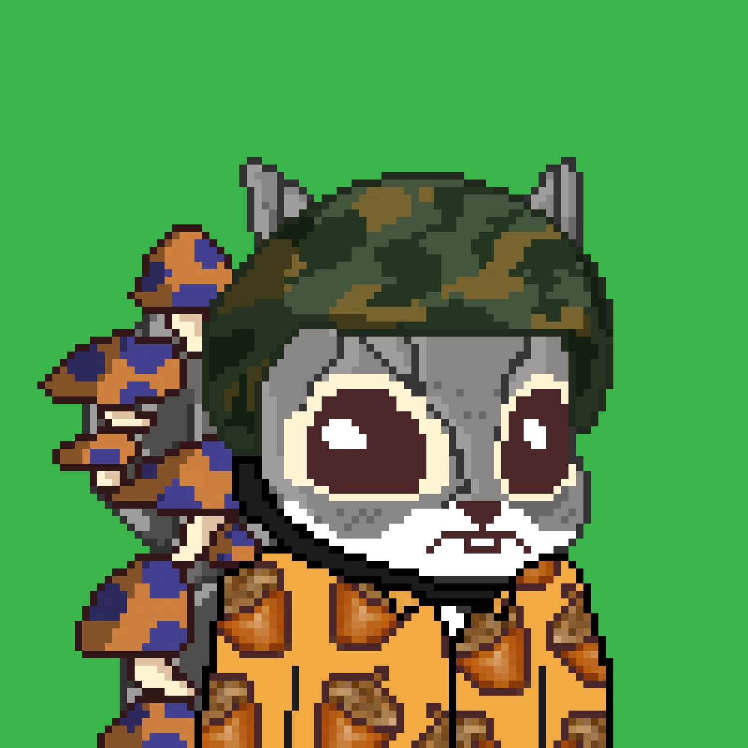 Pixel Squirrels #16 NFT on Algorand