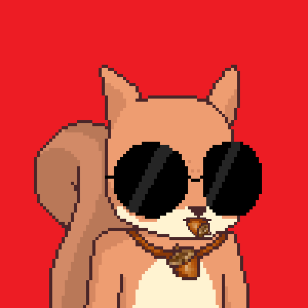 An image of Pixel Squirrels #17