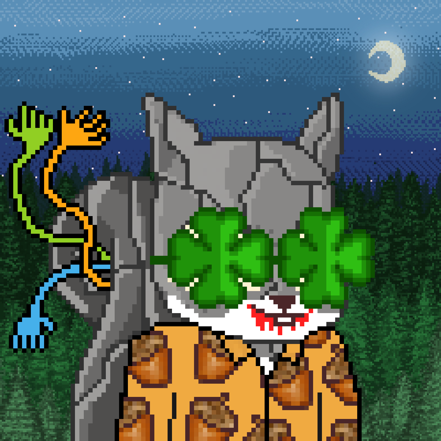 Pixel Squirrels #1768 NFT on Algorand