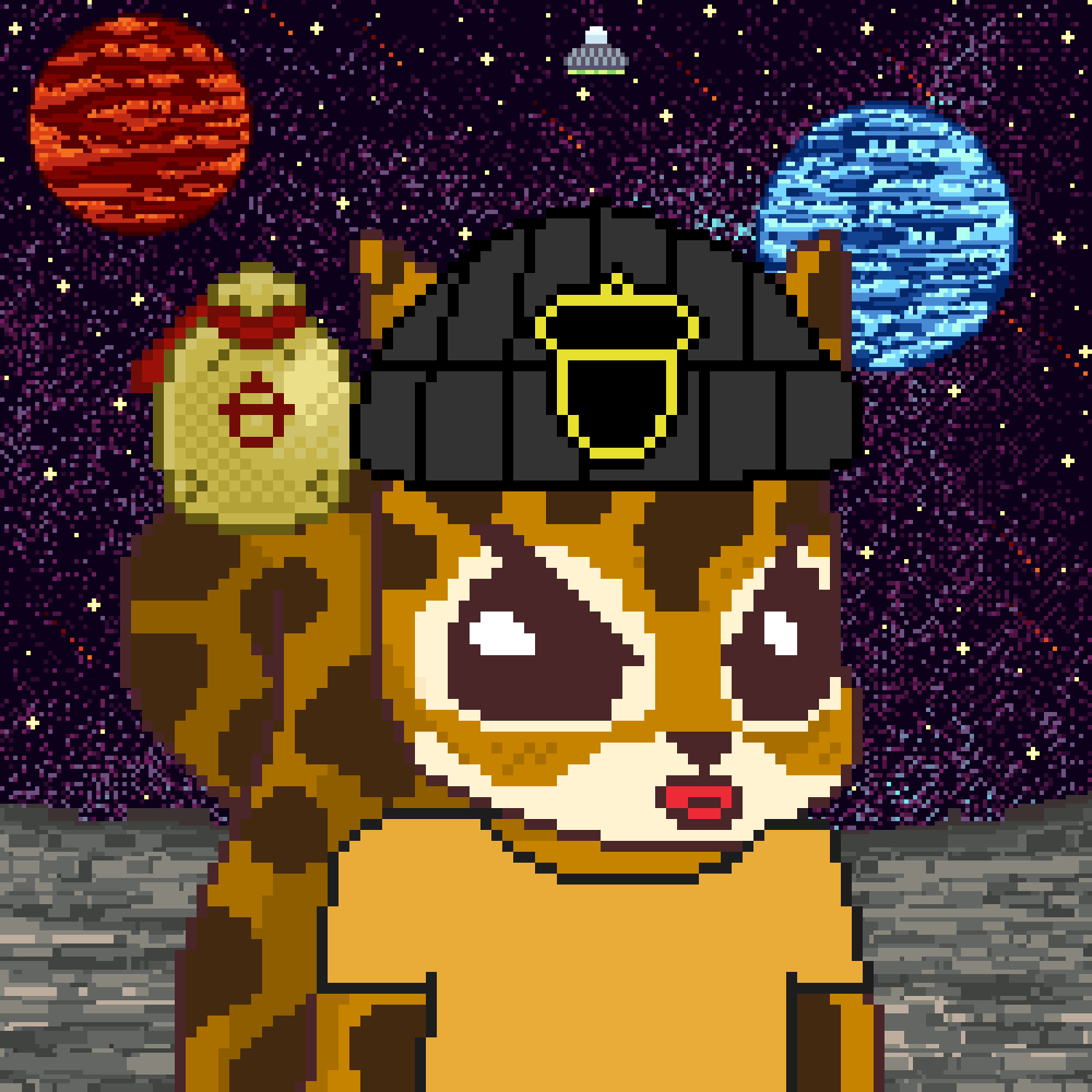 Pixel Squirrels #1882 NFT on Algorand