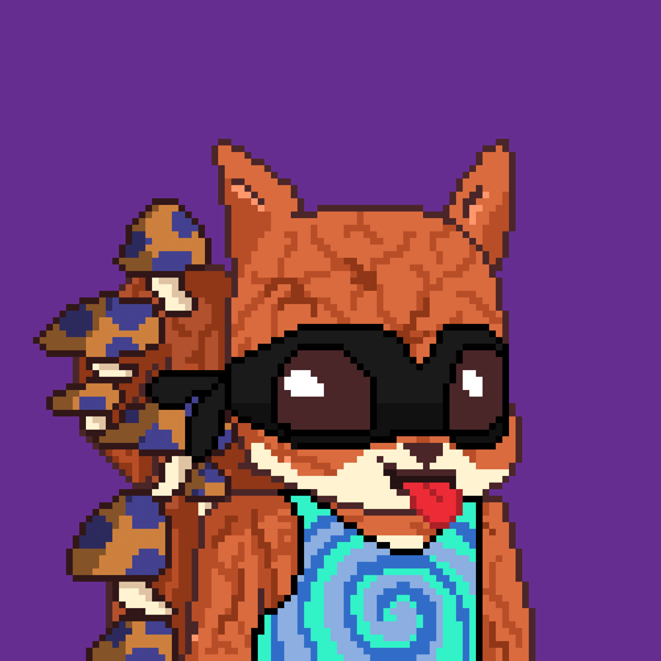 An image of Pixel Squirrels #19