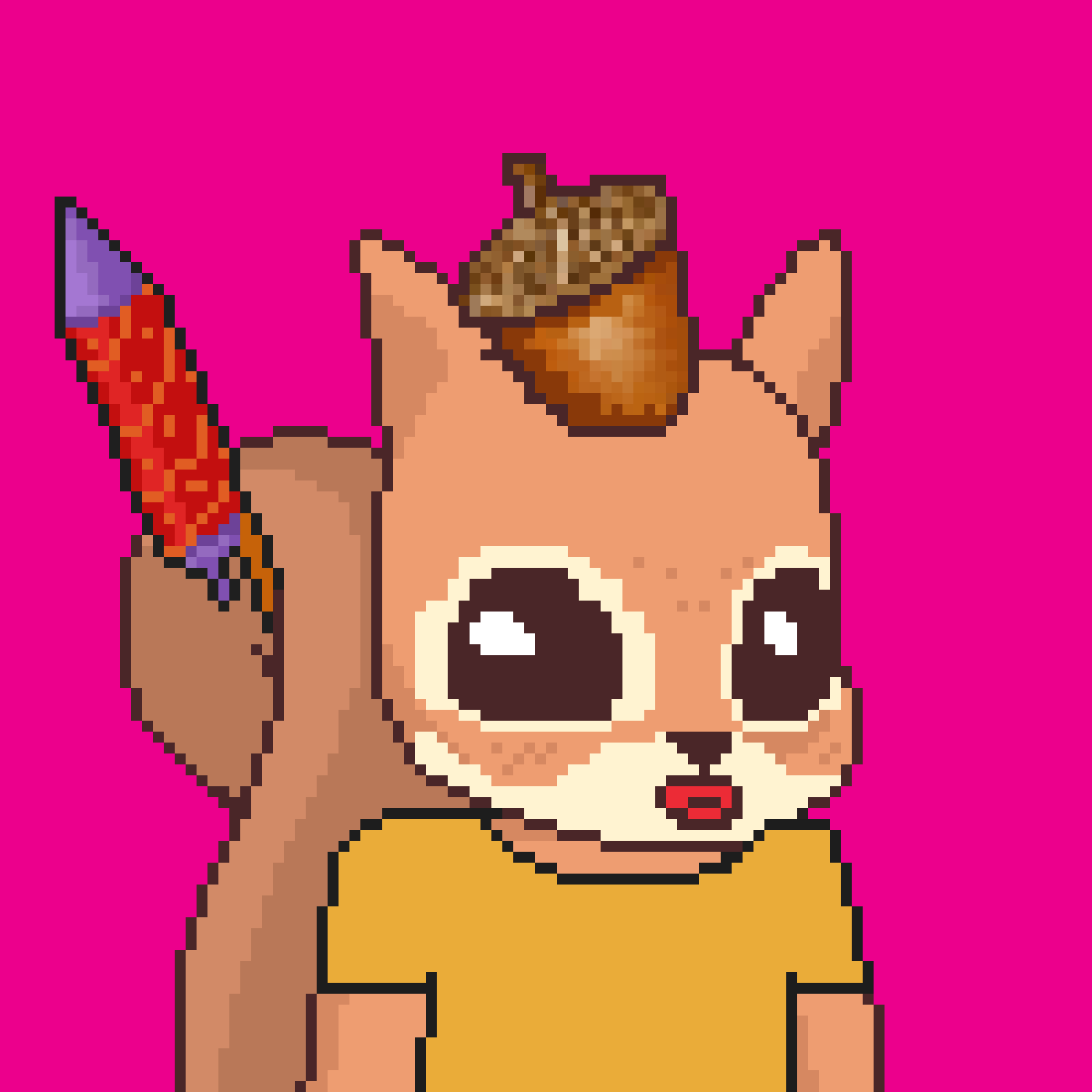 Pixel Squirrels #1982 NFT on Algorand
