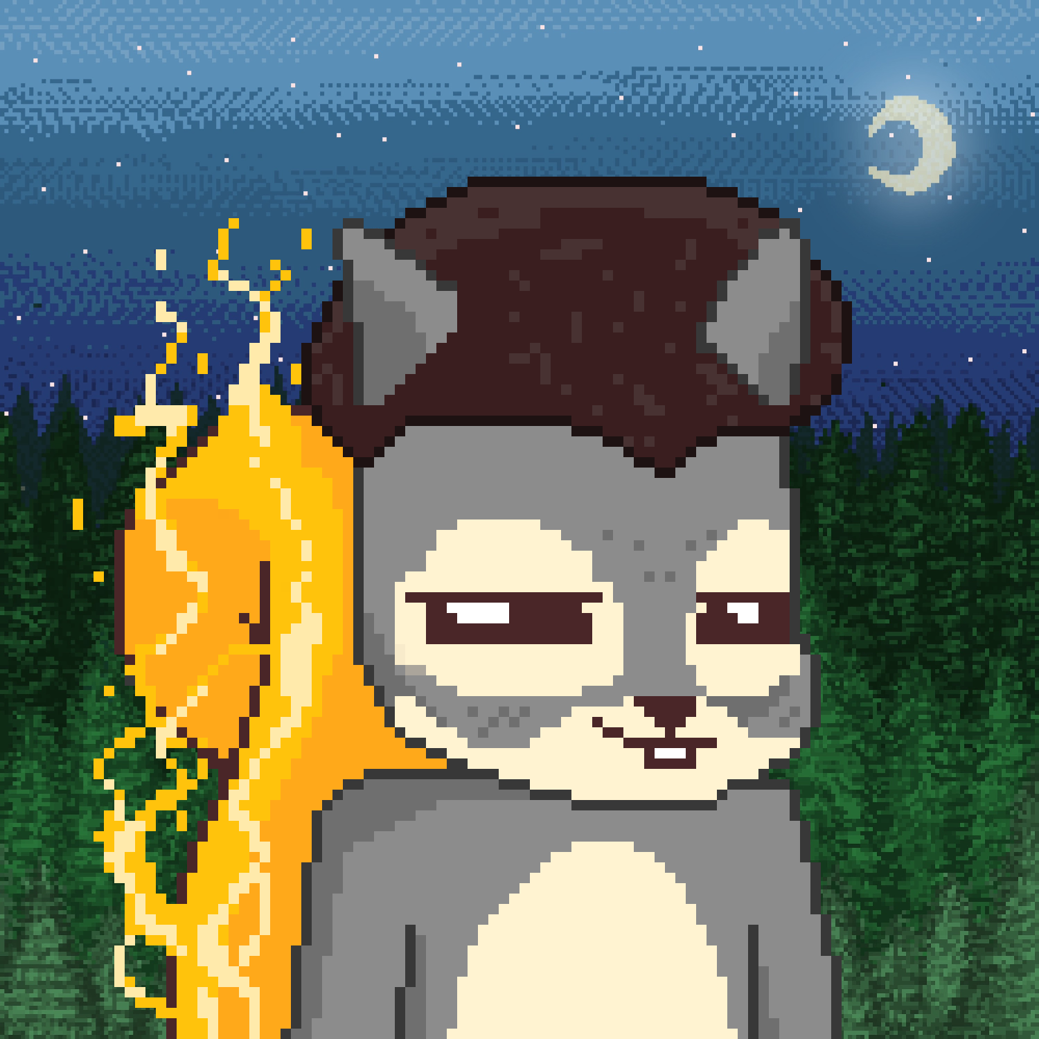 Pixel Squirrels #1983 NFT on Algorand
