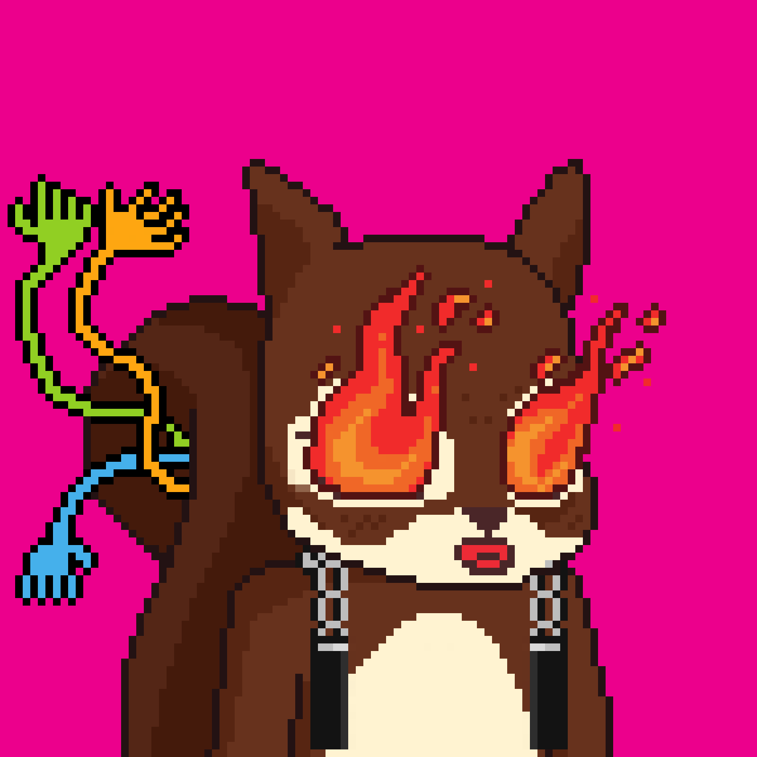 Pixel Squirrels #1984 NFT on Algorand