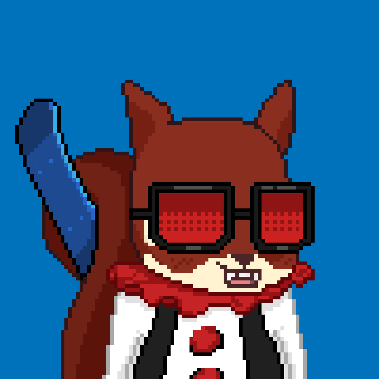 Pixel Squirrels #1987 NFT on Algorand