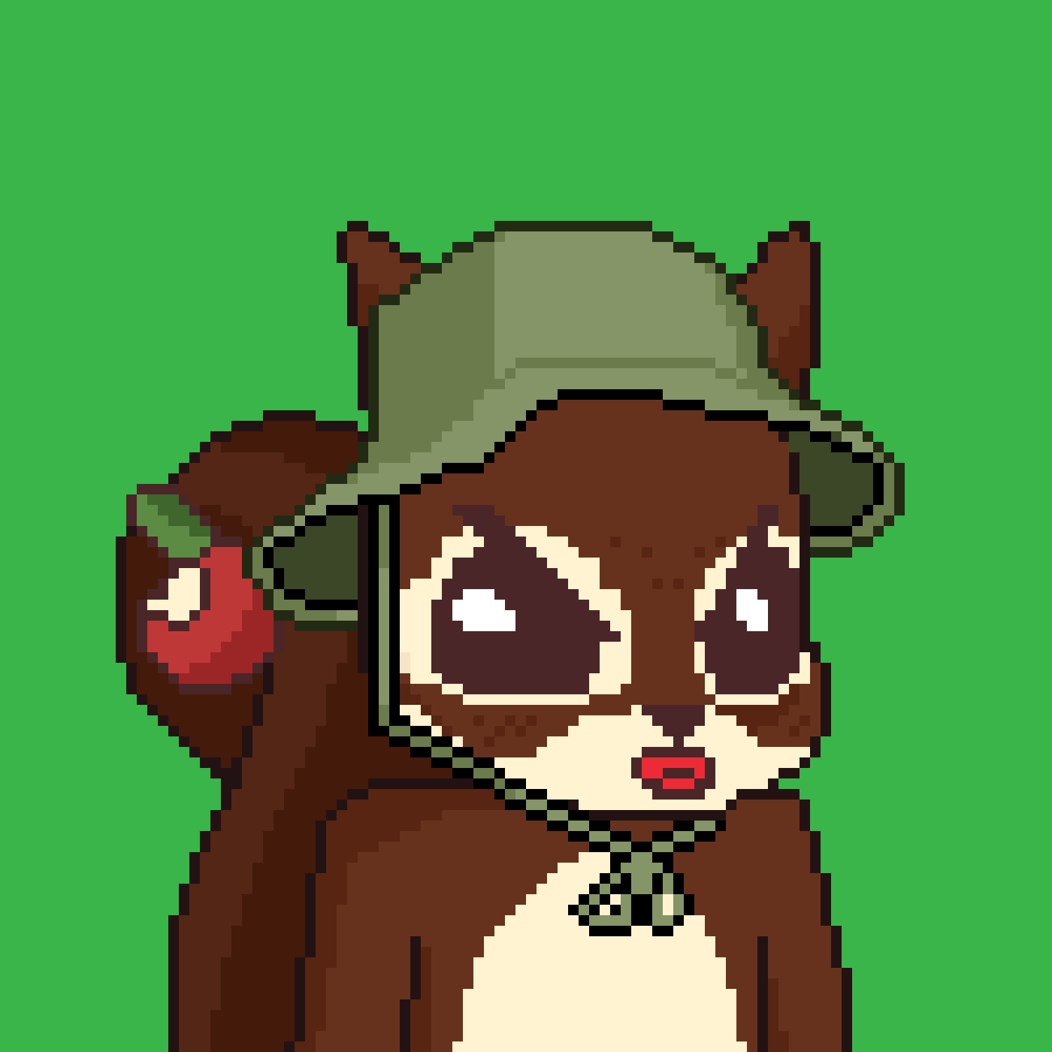 Pixel Squirrels #2070 NFT on Algorand