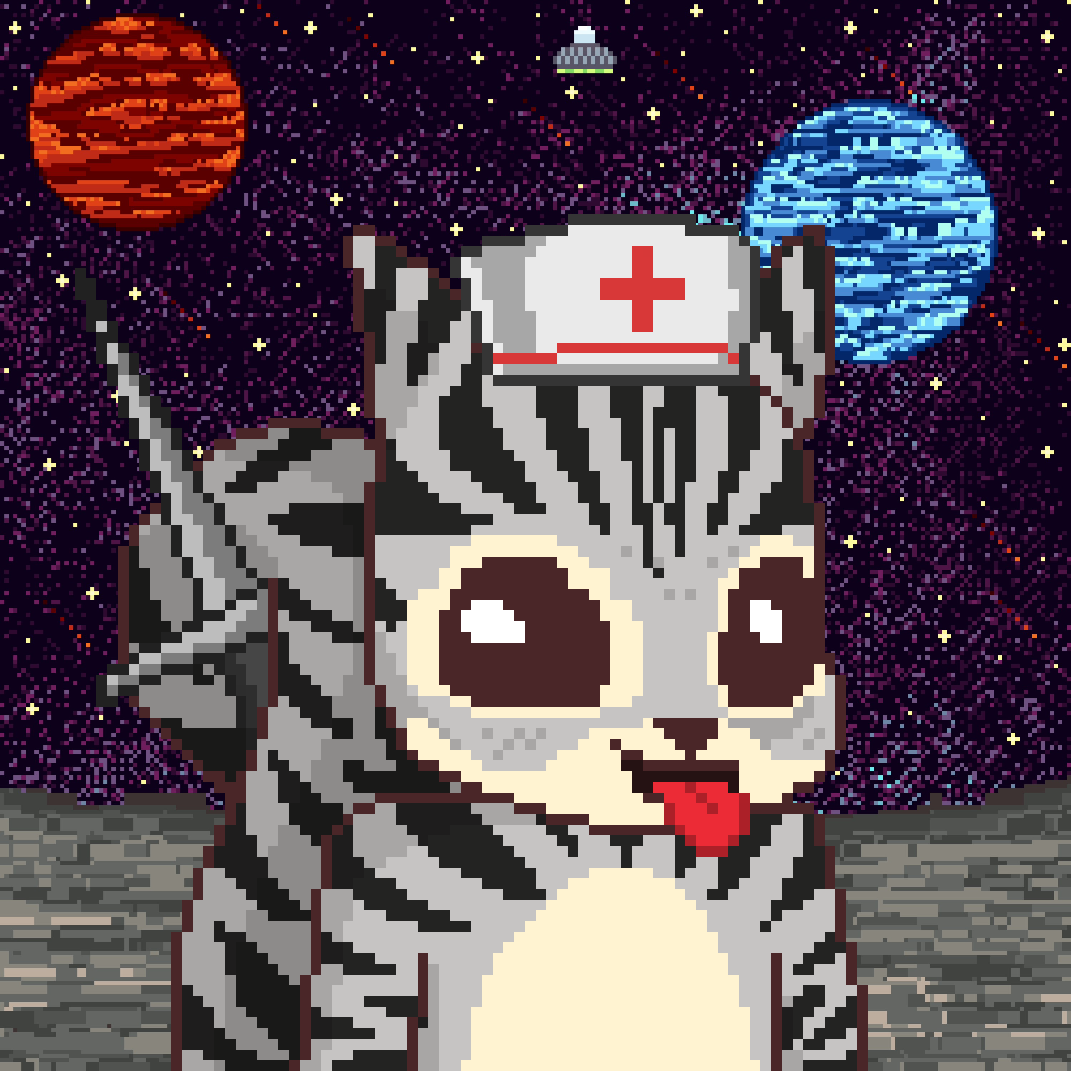 Pixel Squirrels #2075 NFT on Algorand