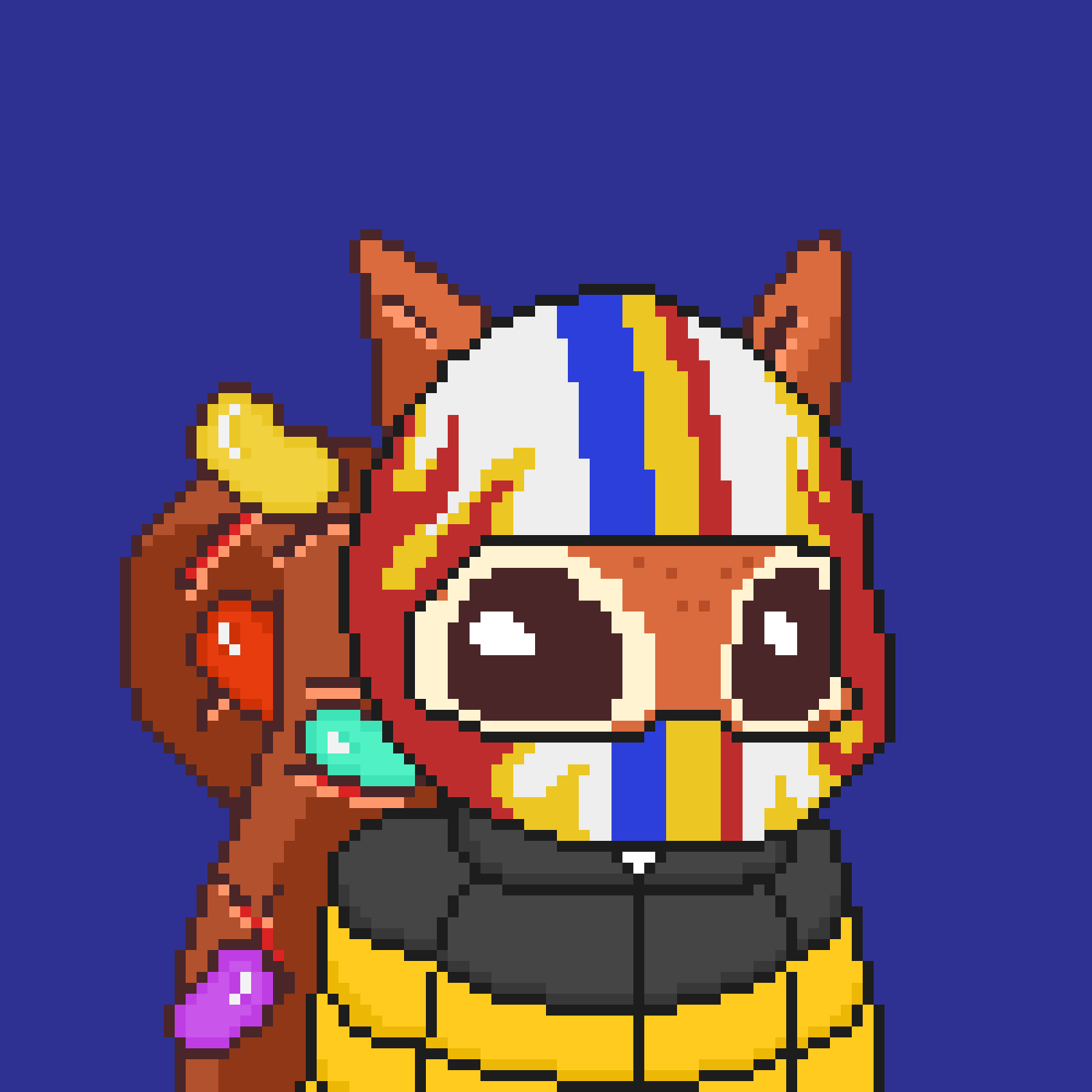 Pixel Squirrels #2164 NFT on Algorand