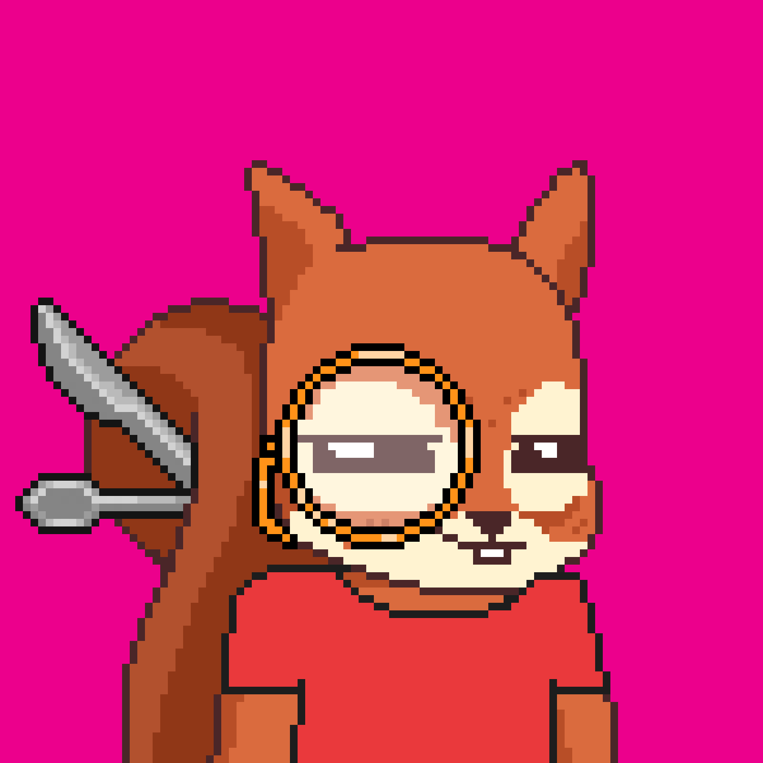 Pixel Squirrels #2281 NFT on Algorand
