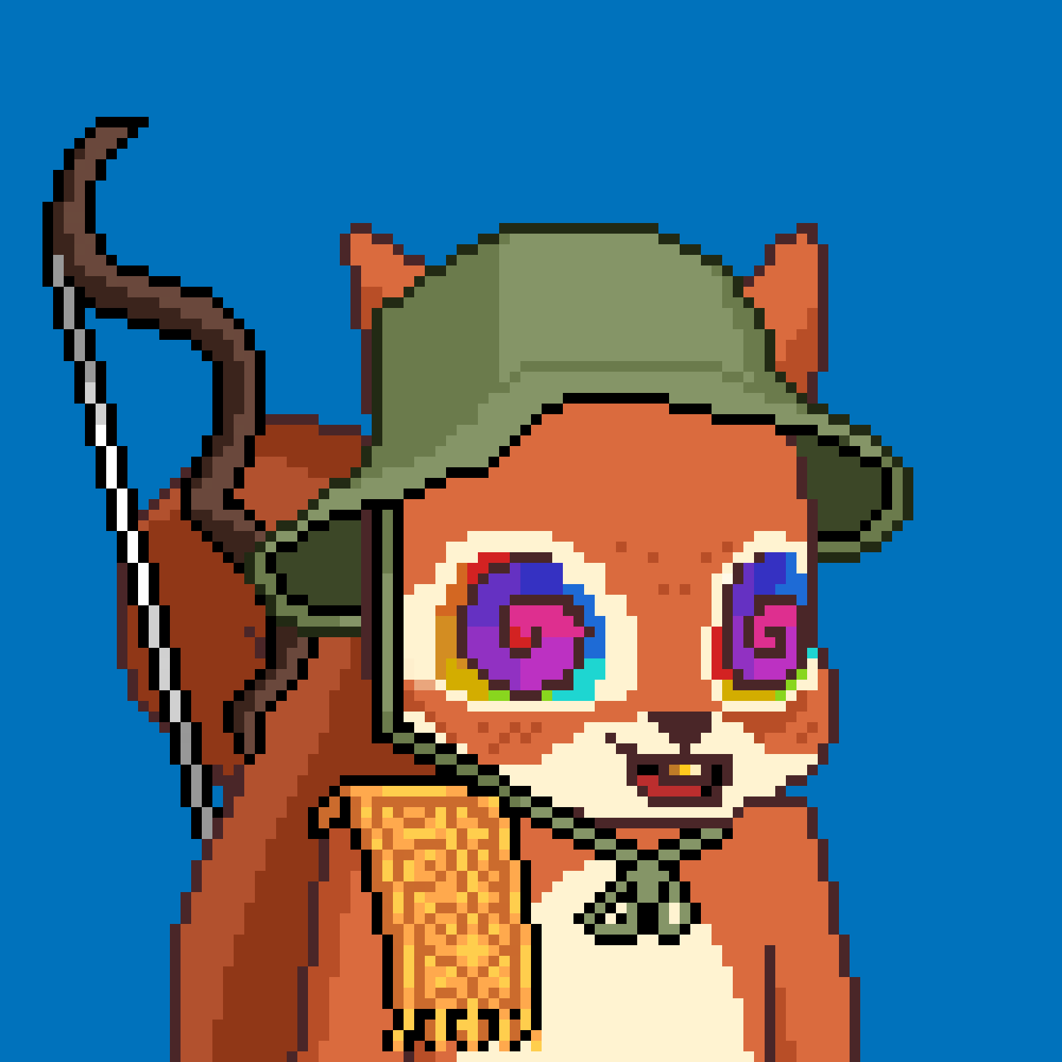 Pixel Squirrels #2301 NFT on Algorand