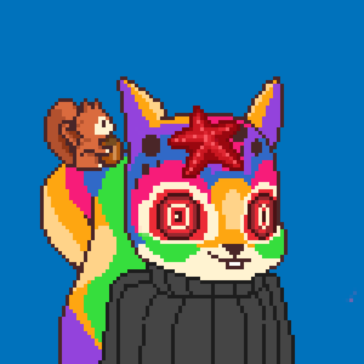 Pixel Squirrels #2356 NFT on Algorand