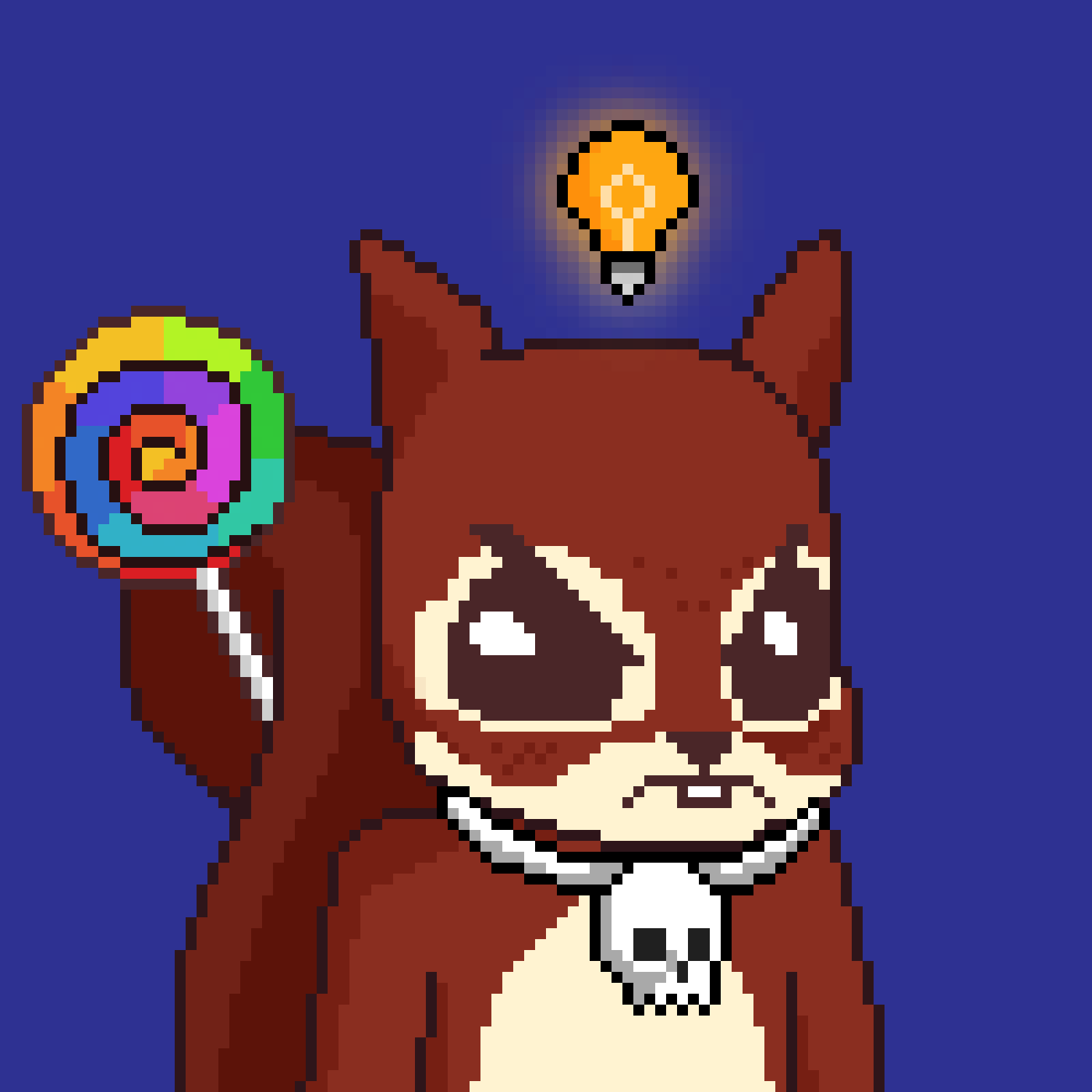 Pixel Squirrels #2485 NFT on Algorand