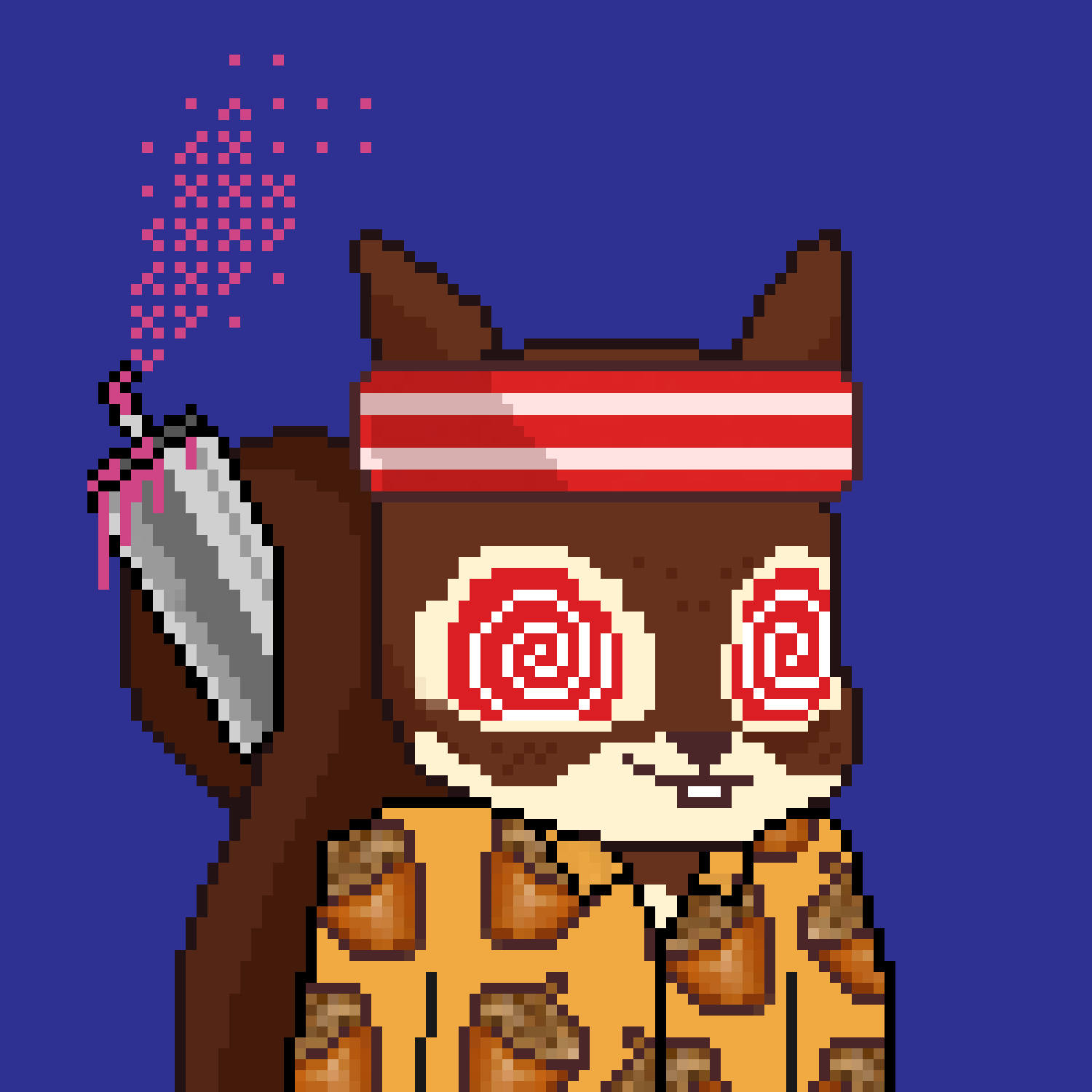 Pixel Squirrels #2496 NFT on Algorand