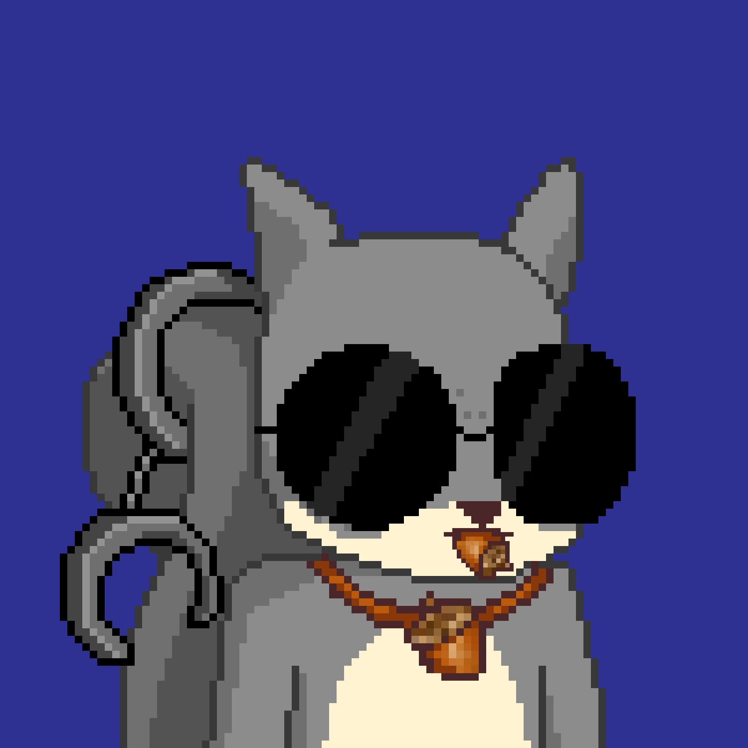 Pixel Squirrels #2595 NFT on Algorand