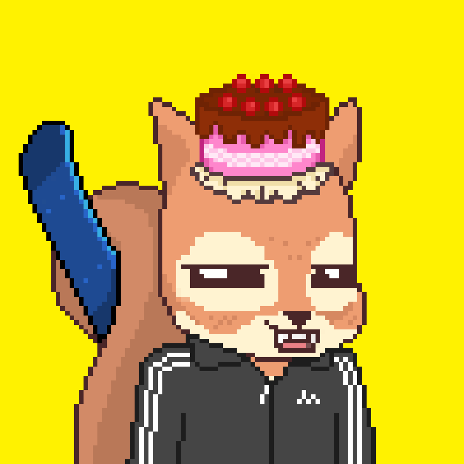 Pixel Squirrels #2643 NFT on Algorand