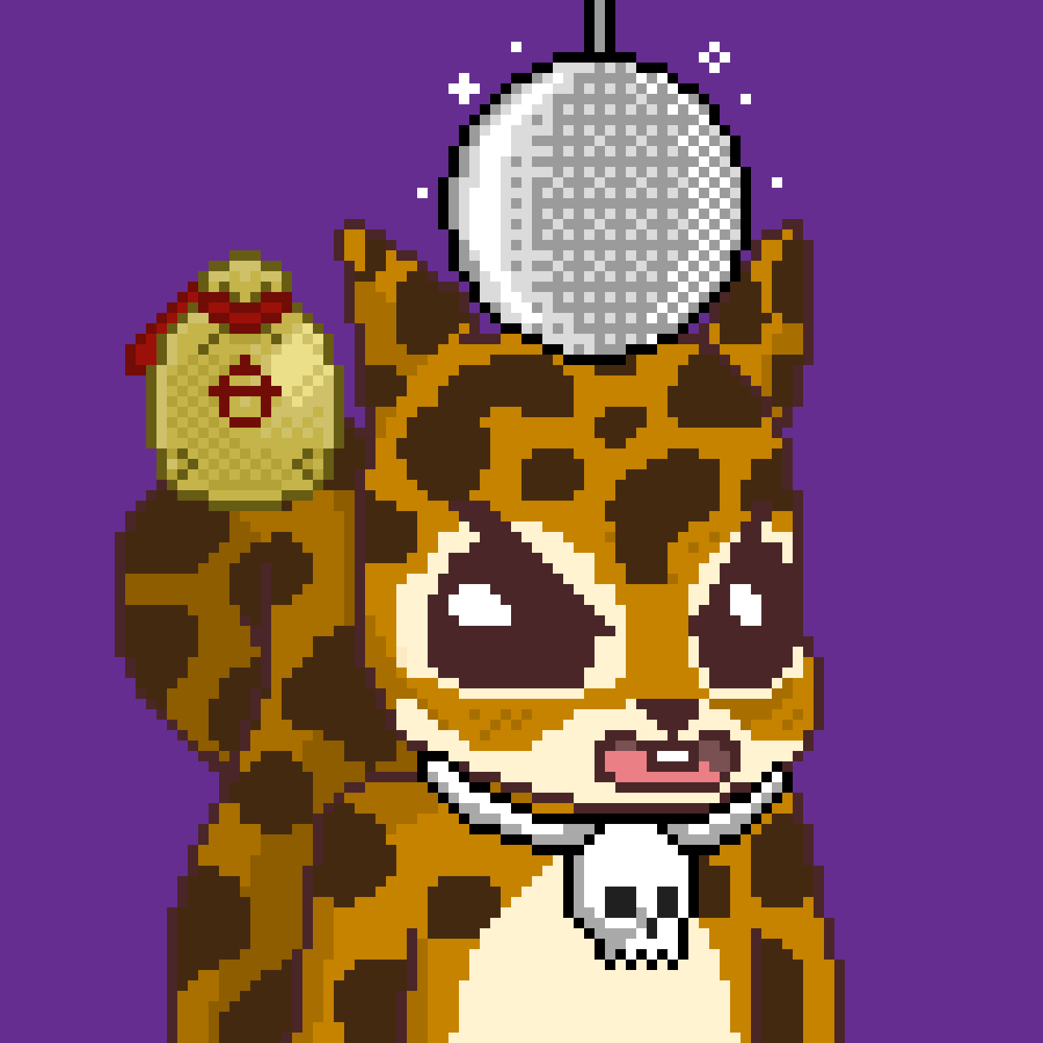 Pixel Squirrels #2646 NFT on Algorand