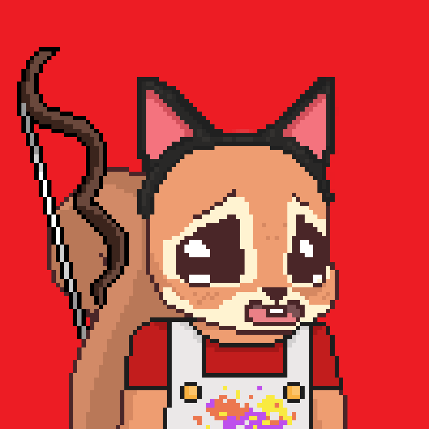 Pixel Squirrels #2837 NFT on Algorand