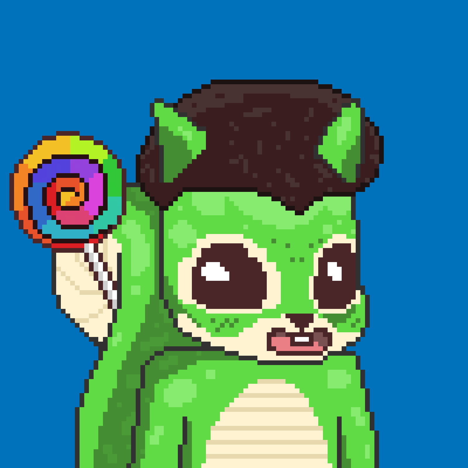 Pixel Squirrels #2877 NFT on Algorand