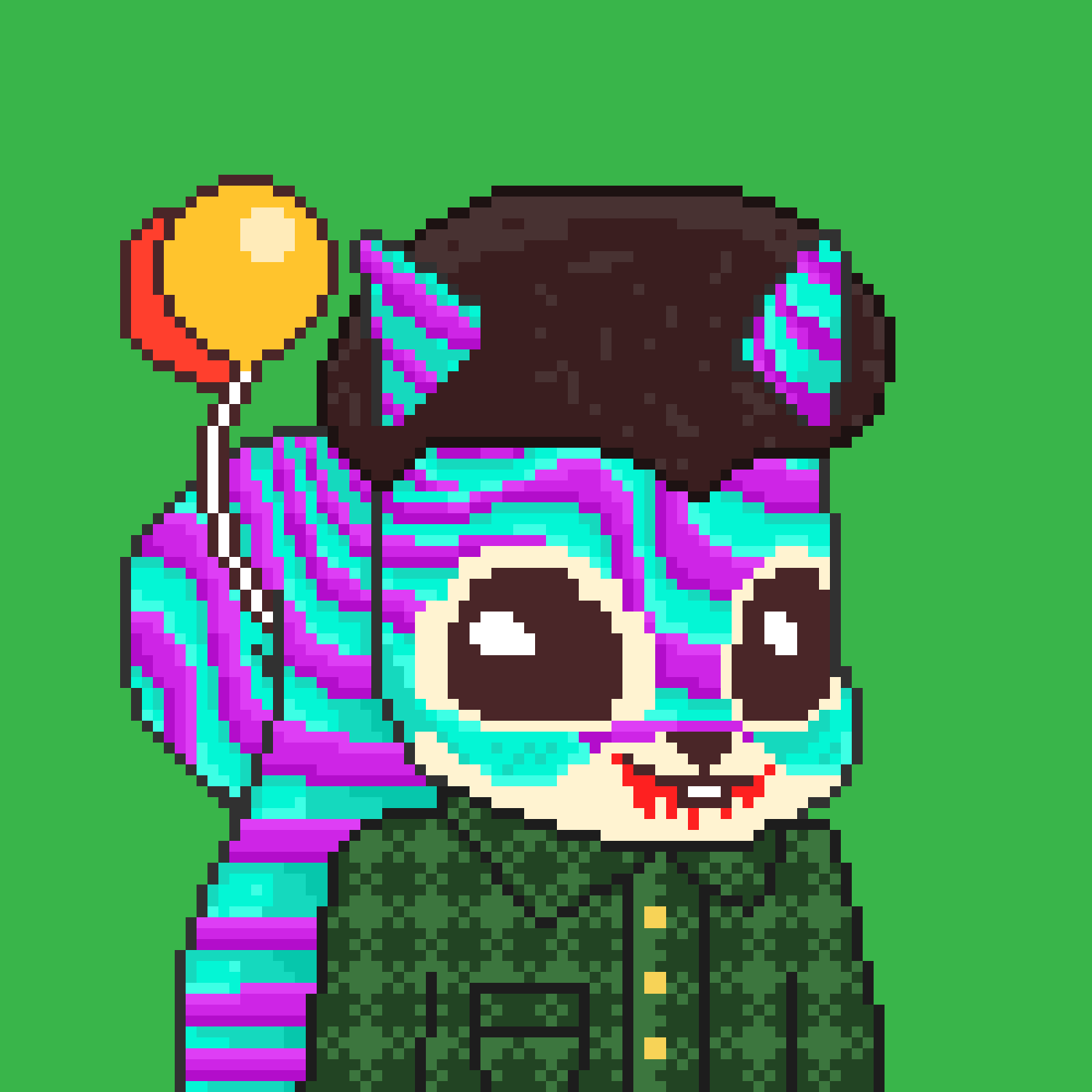Pixel Squirrels #2934 NFT on Algorand