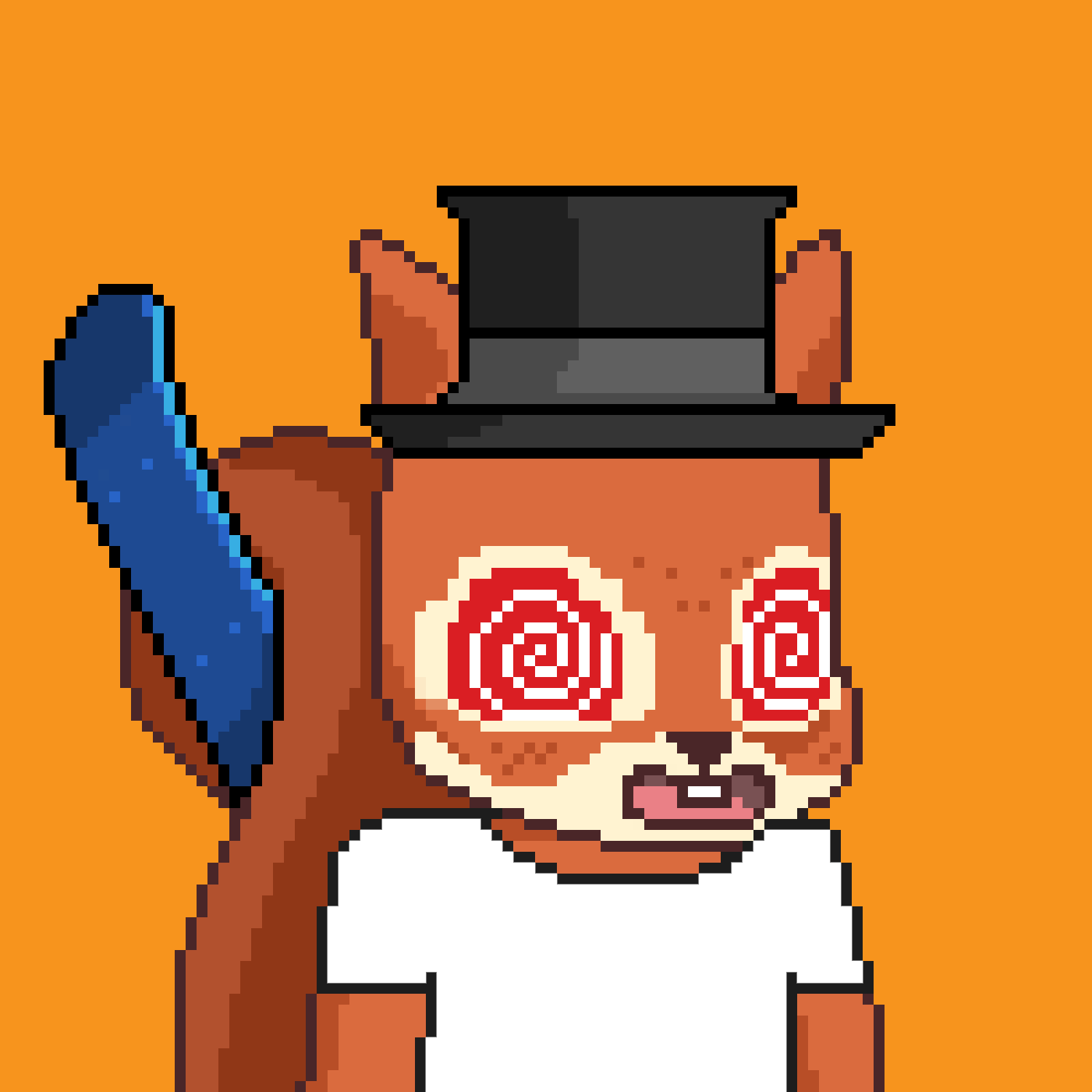 Pixel Squirrels #2970 NFT on Algorand