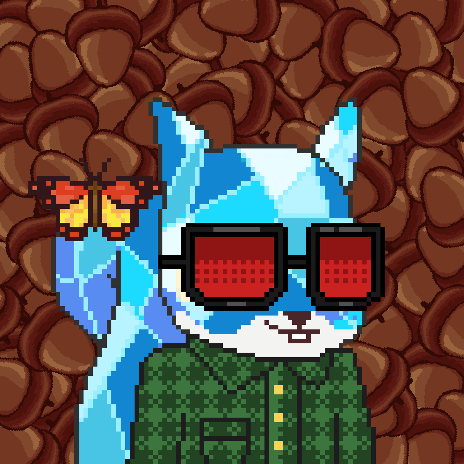 Pixel Squirrels #2984 NFT on Algorand