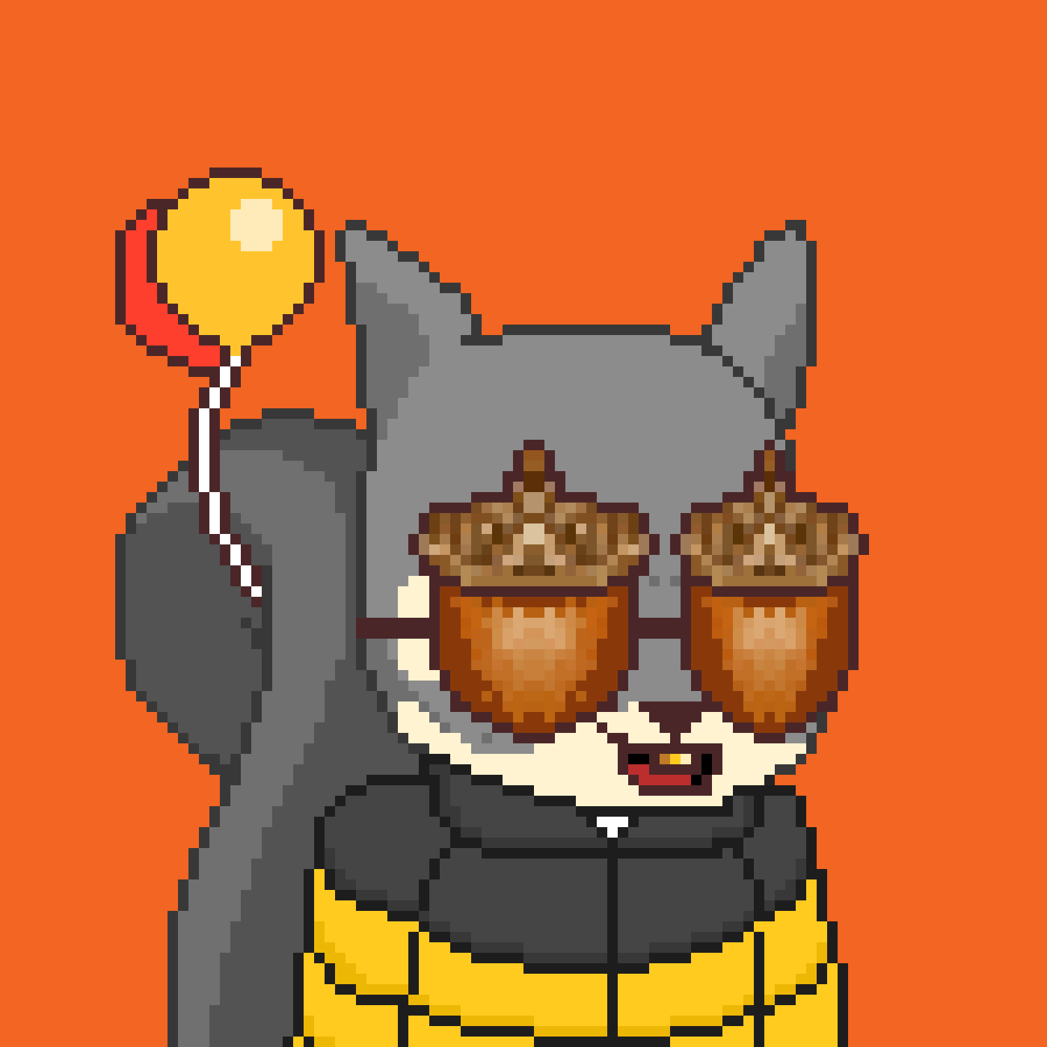 Pixel Squirrels #3004 NFT on Algorand