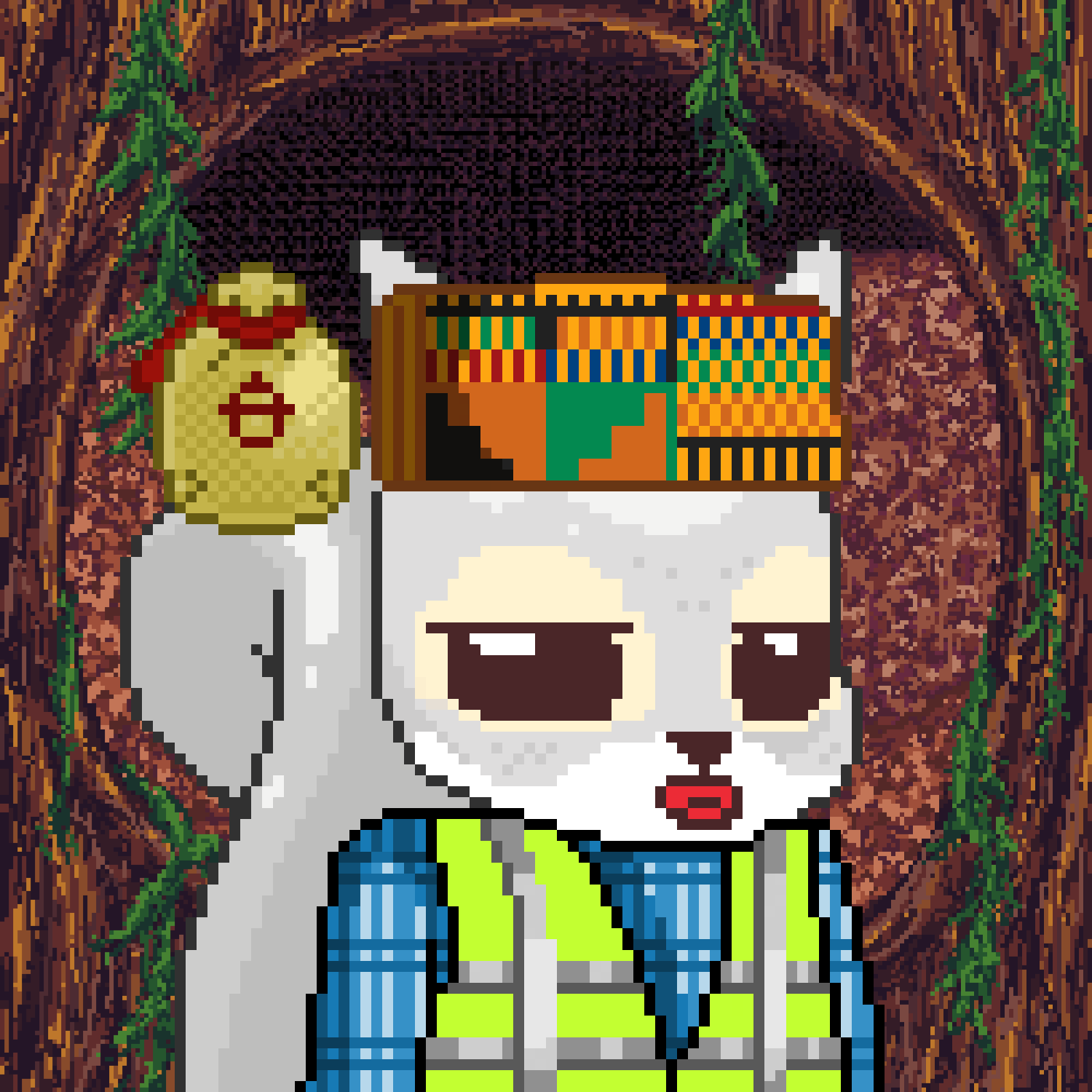 Pixel Squirrels #3088 NFT on Algorand
