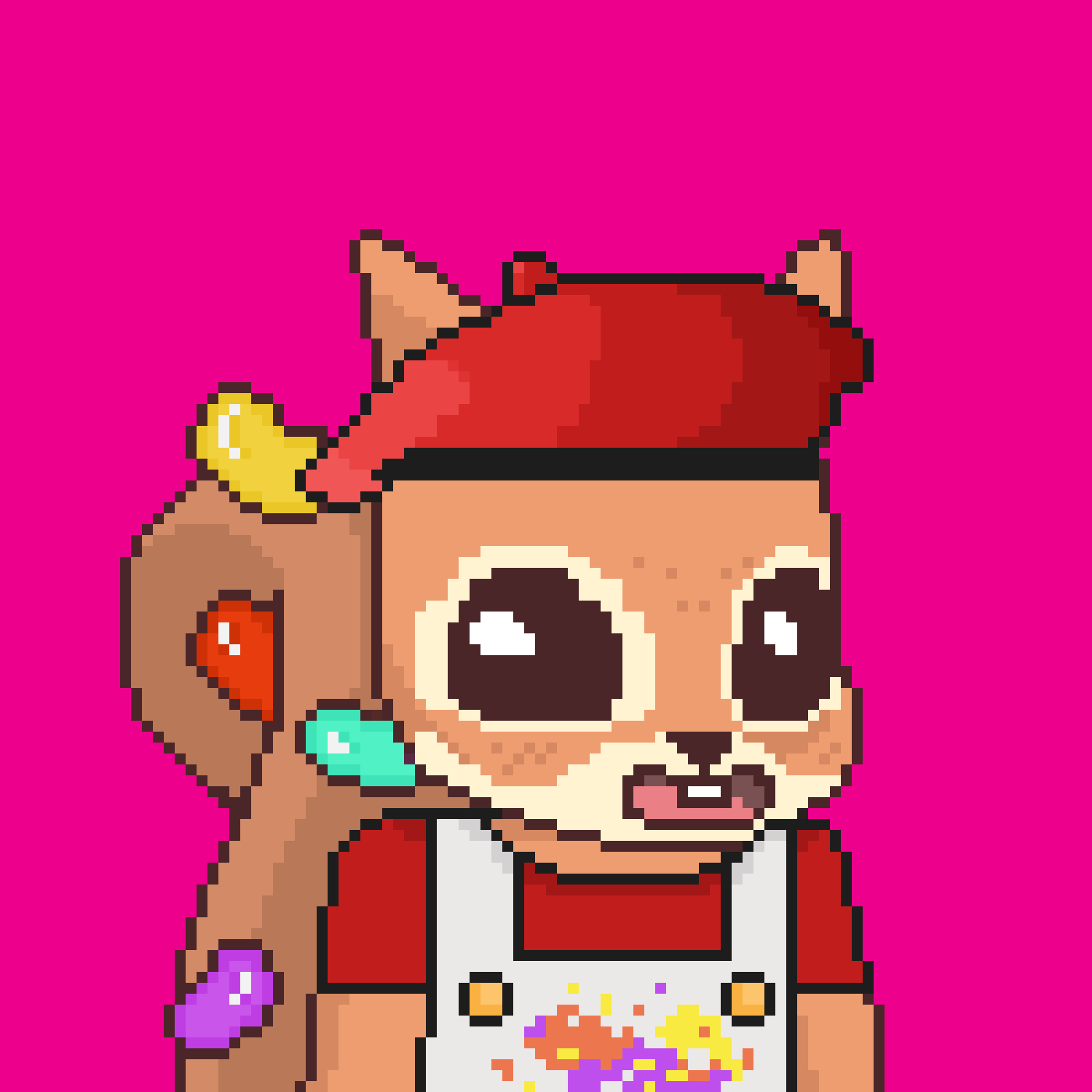 Pixel Squirrels #3096 NFT on Algorand