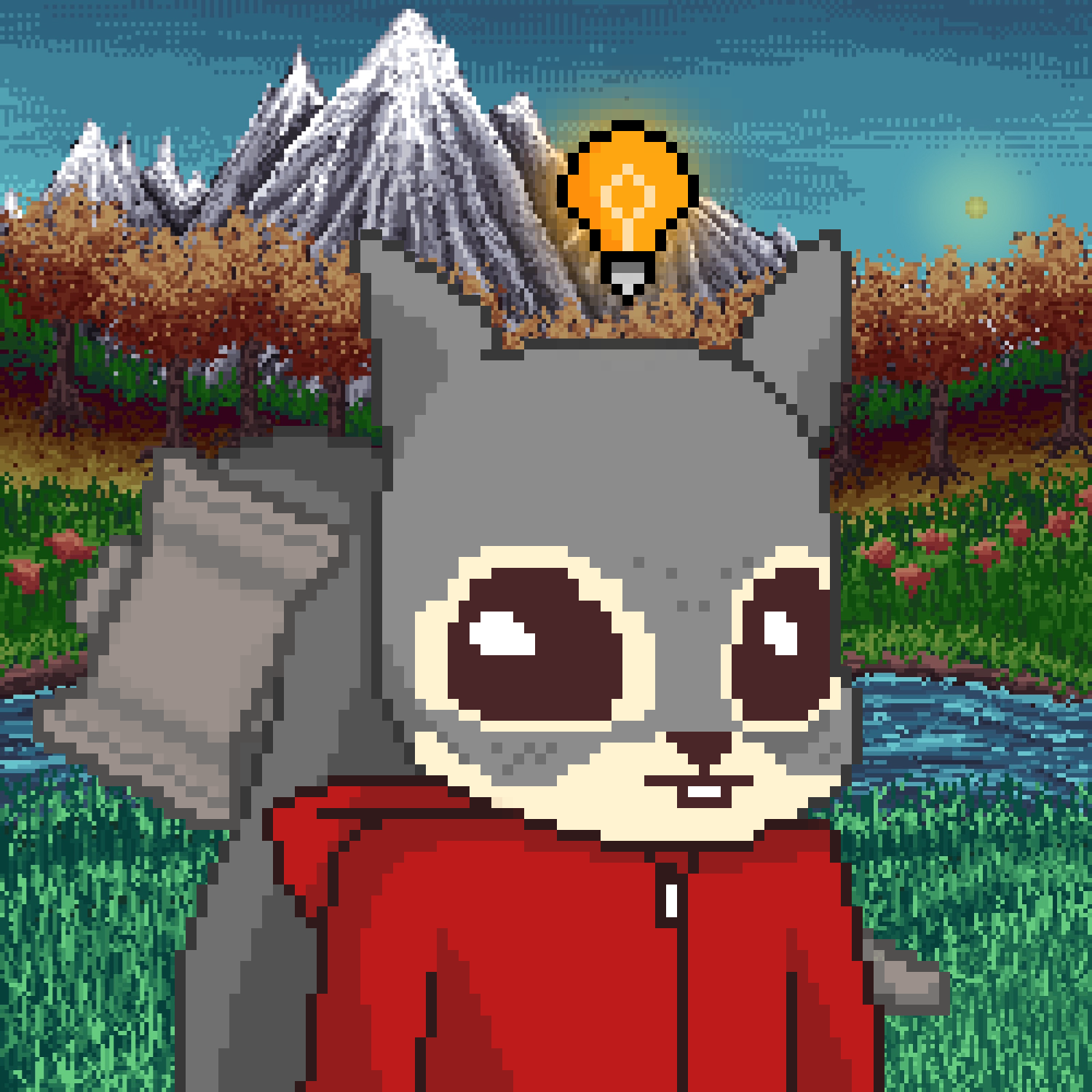 Pixel Squirrels #3120 NFT on Algorand