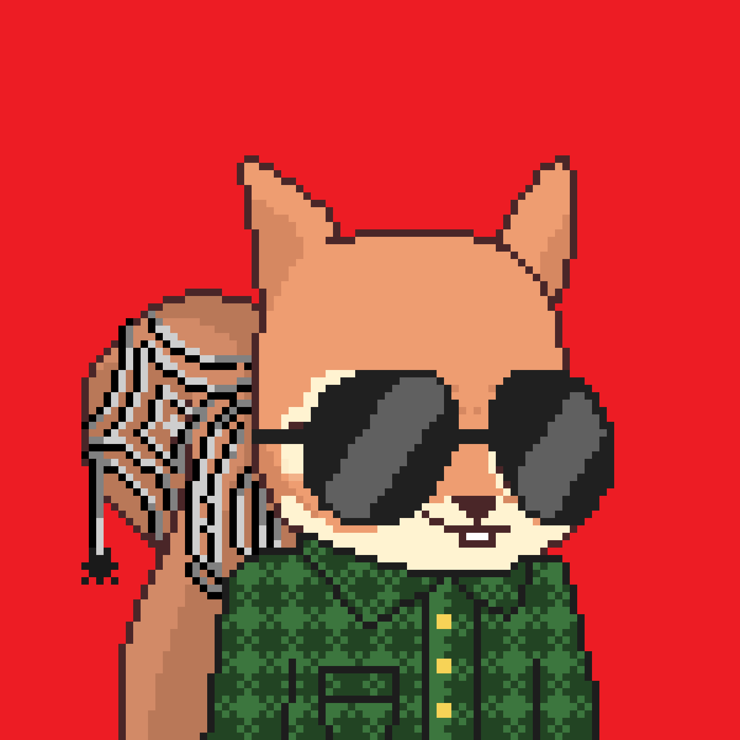 Pixel Squirrels #3170 NFT on Algorand