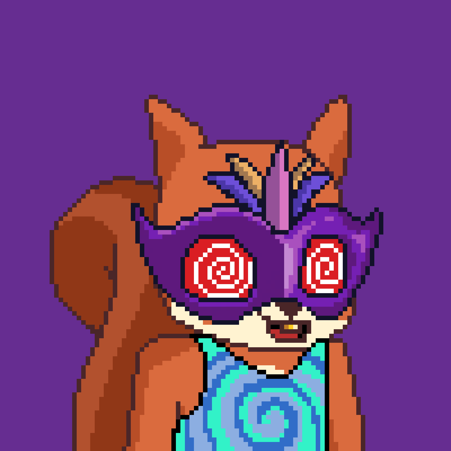 Pixel Squirrels #3173 NFT on Algorand