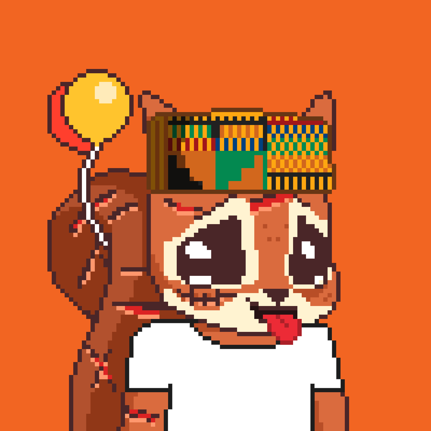 Pixel Squirrels #3241 NFT on Algorand