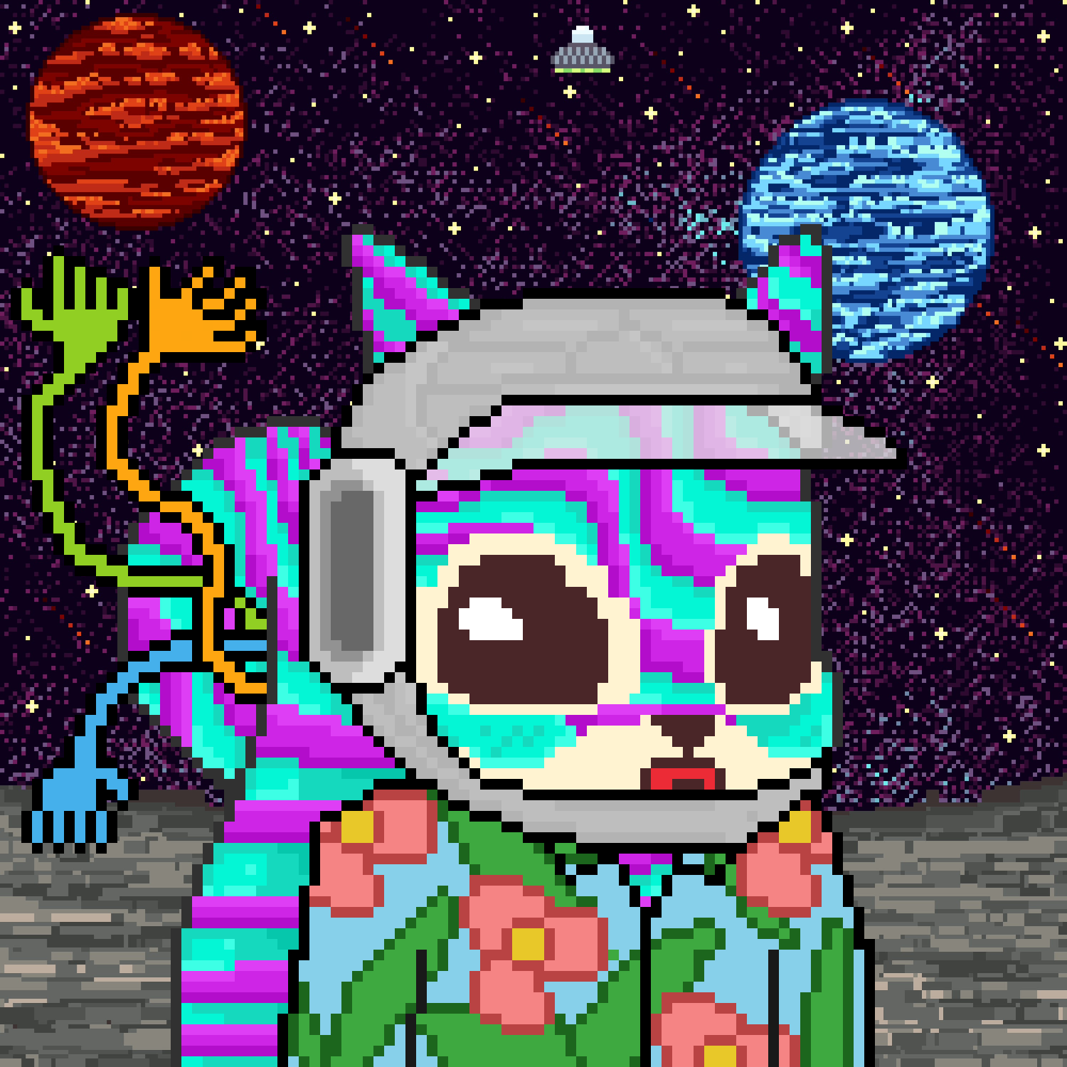 Pixel Squirrels #3249 NFT on Algorand