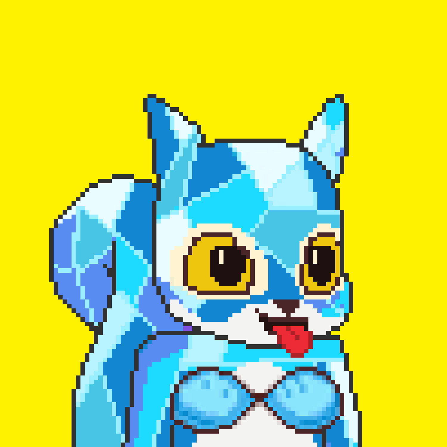 Pixel Squirrels #3424 NFT on Algorand