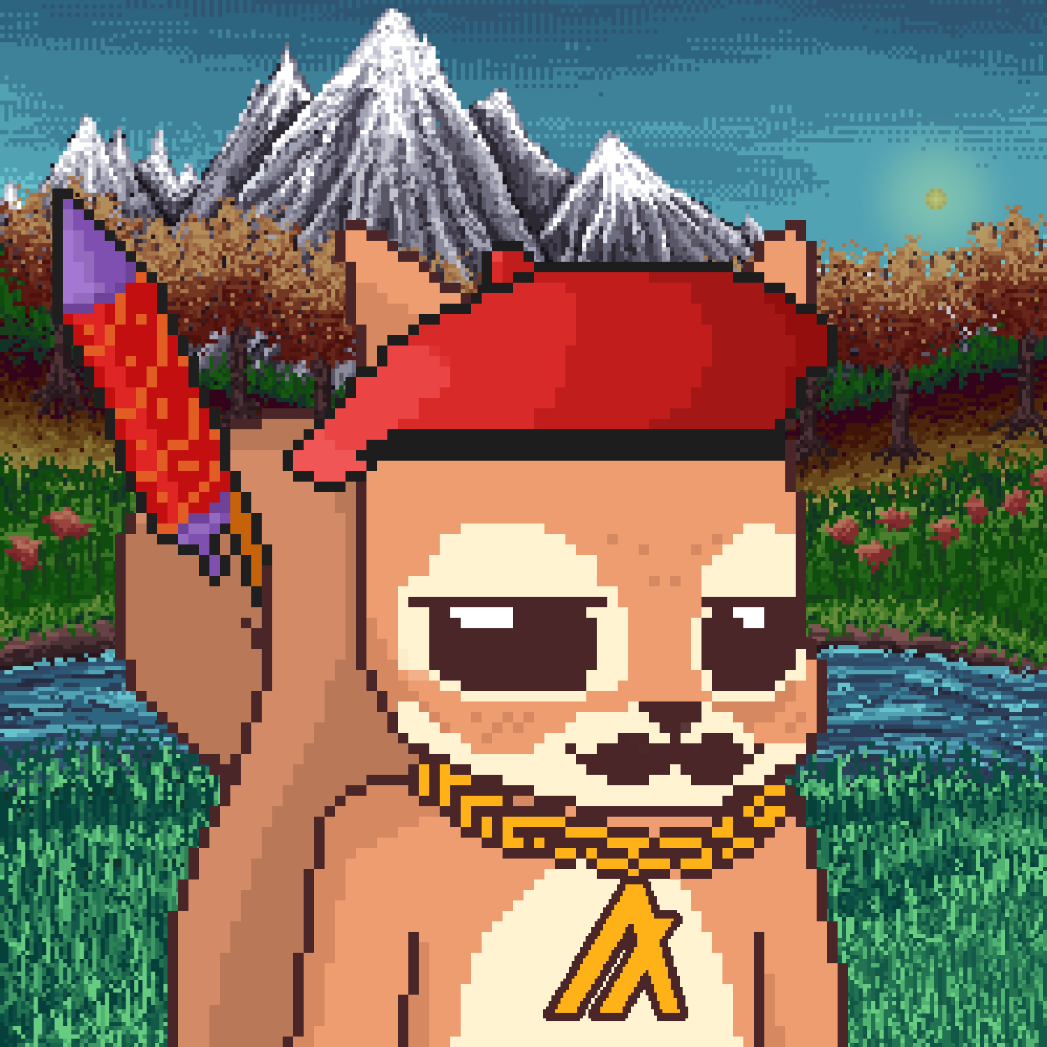 Pixel Squirrels #3439 NFT on Algorand