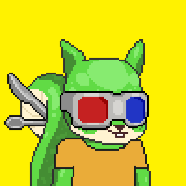 Image of Pixel Squirrels #35